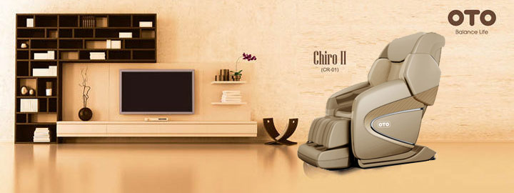 Массажное кресло OTO Chiro II CR-01 Black Rose купить в Интернет-магазине Relaxa